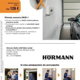 2021. gada piedāvājums no "Hörmann" 12